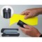 The Edger Smooths Edges of Cut Glass safely for foiling or leading